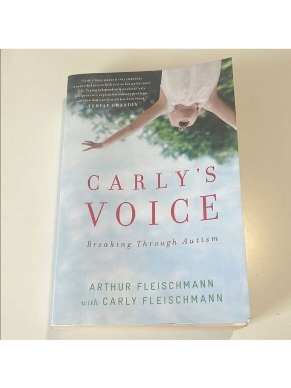 Carly's Voice - Breaking Through Autism Paperback Book Preowned.